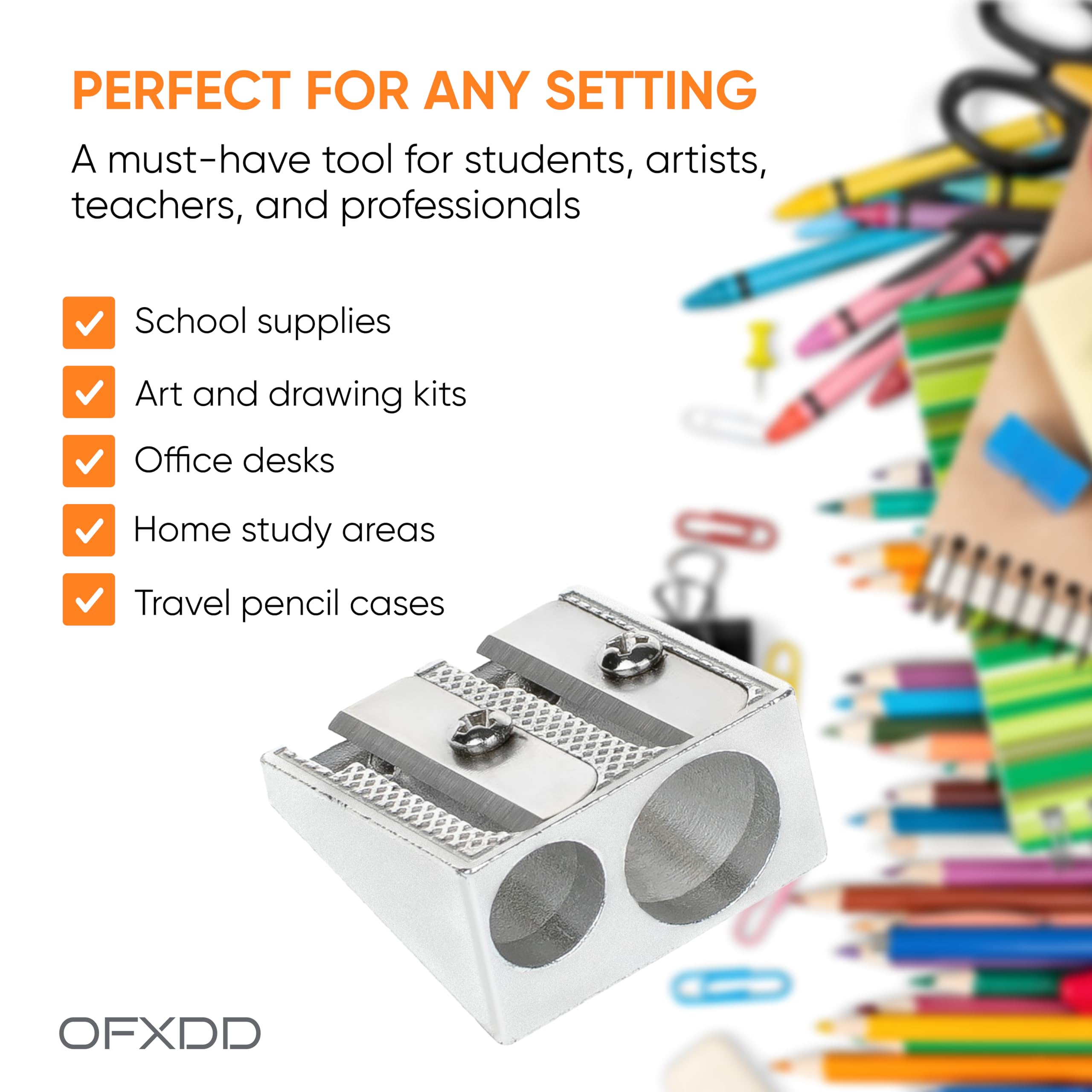 Amazon.co.jp: 鉛筆削り - 3個パック - 金属製ハンドヘルド小型